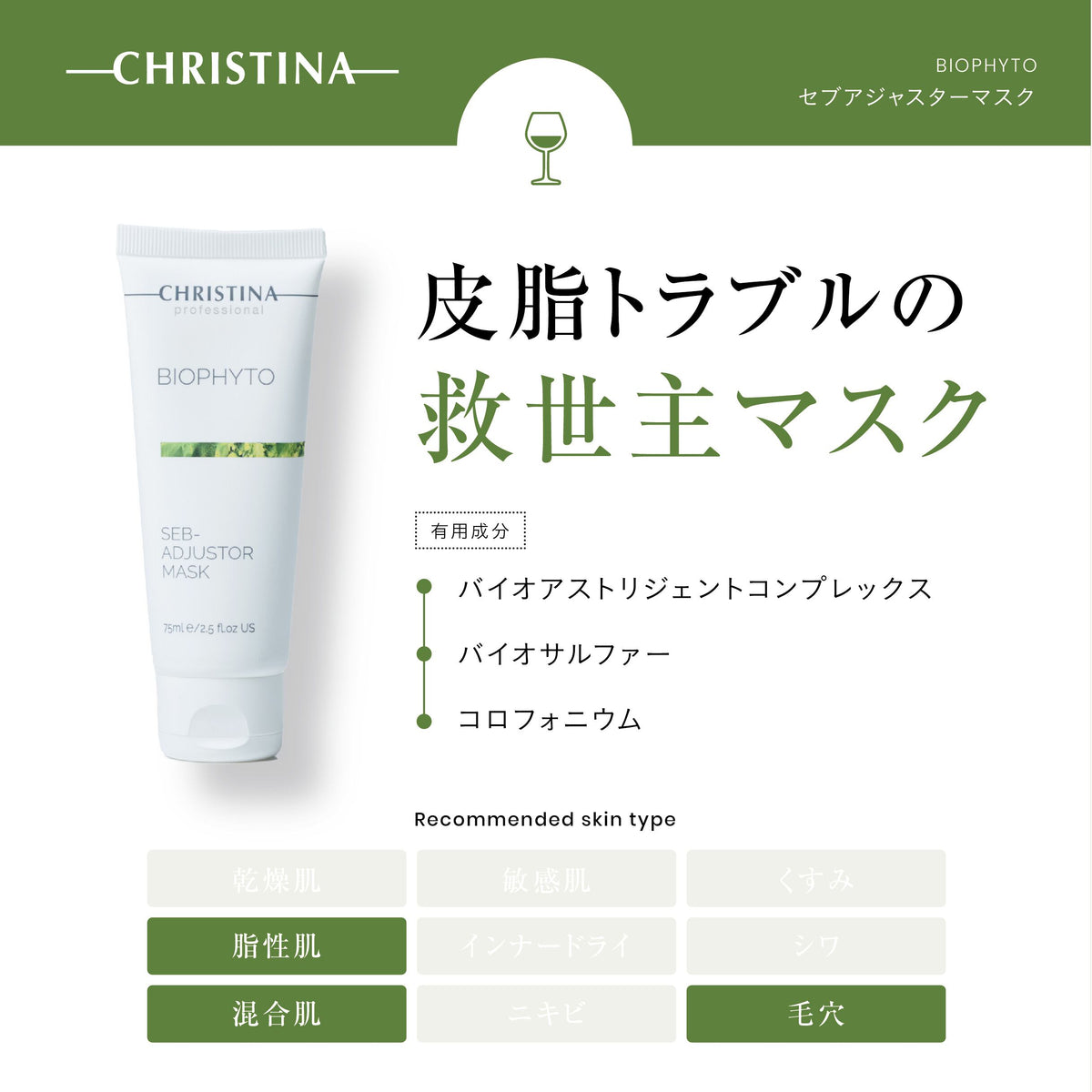 BIOPHYTO セブアジャスターマスク